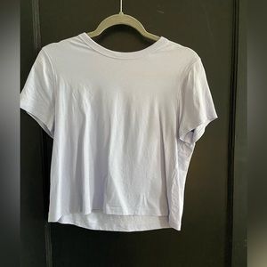 Lululemon Classic Fit Cotton Blend T-Shirt-Size 6